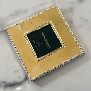 Reed & Barton Silver Plated Lyndon 3 x 3 Picture Frame